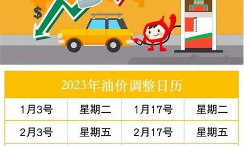 2o21年油价调整时间表_2023油价调整时间表和价格最新