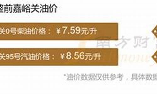 嘉峪关市今日油价多少_嘉峪关今日油价92汽油