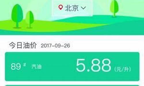 油价显示_油价助手记录怎么不见了